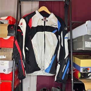 Suzuki biker jacket size large
